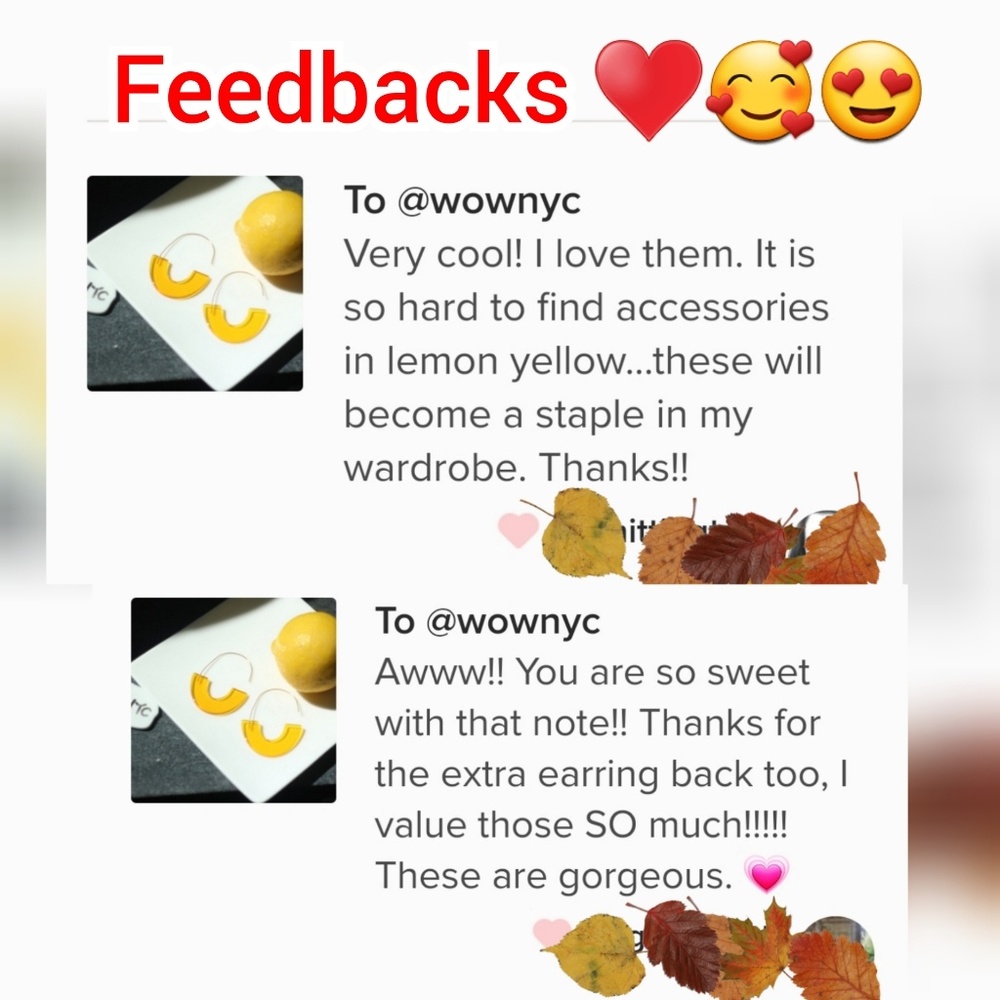 New Ryan Crescent Hoops wire EARRINGS - Picture 6 of 7